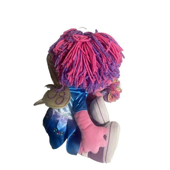 Flower ABBY CADABBY Pink Plush Sesame Street Place 13” Stuffed Toy RARE - Picture 12 of 16